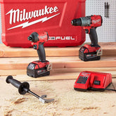美沃奇Milwaukee Electric Tools 2997-22 電鑽/衝擊起子5.0AH*2套裝 MILWAUKEE美沃奇(美行)